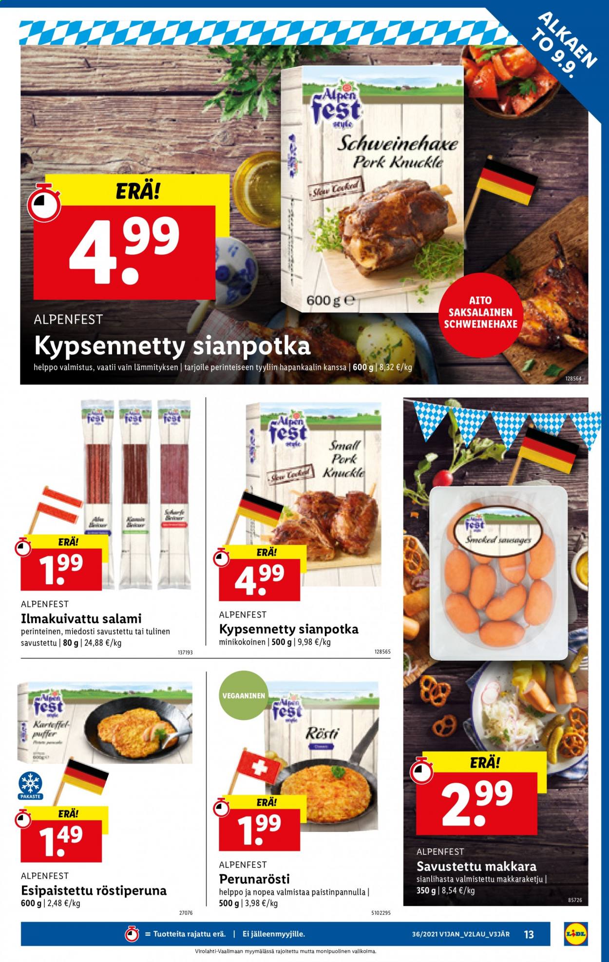 Lidl tarjoukset - 09.09.2021 - 15.09.2021. Sivu 13