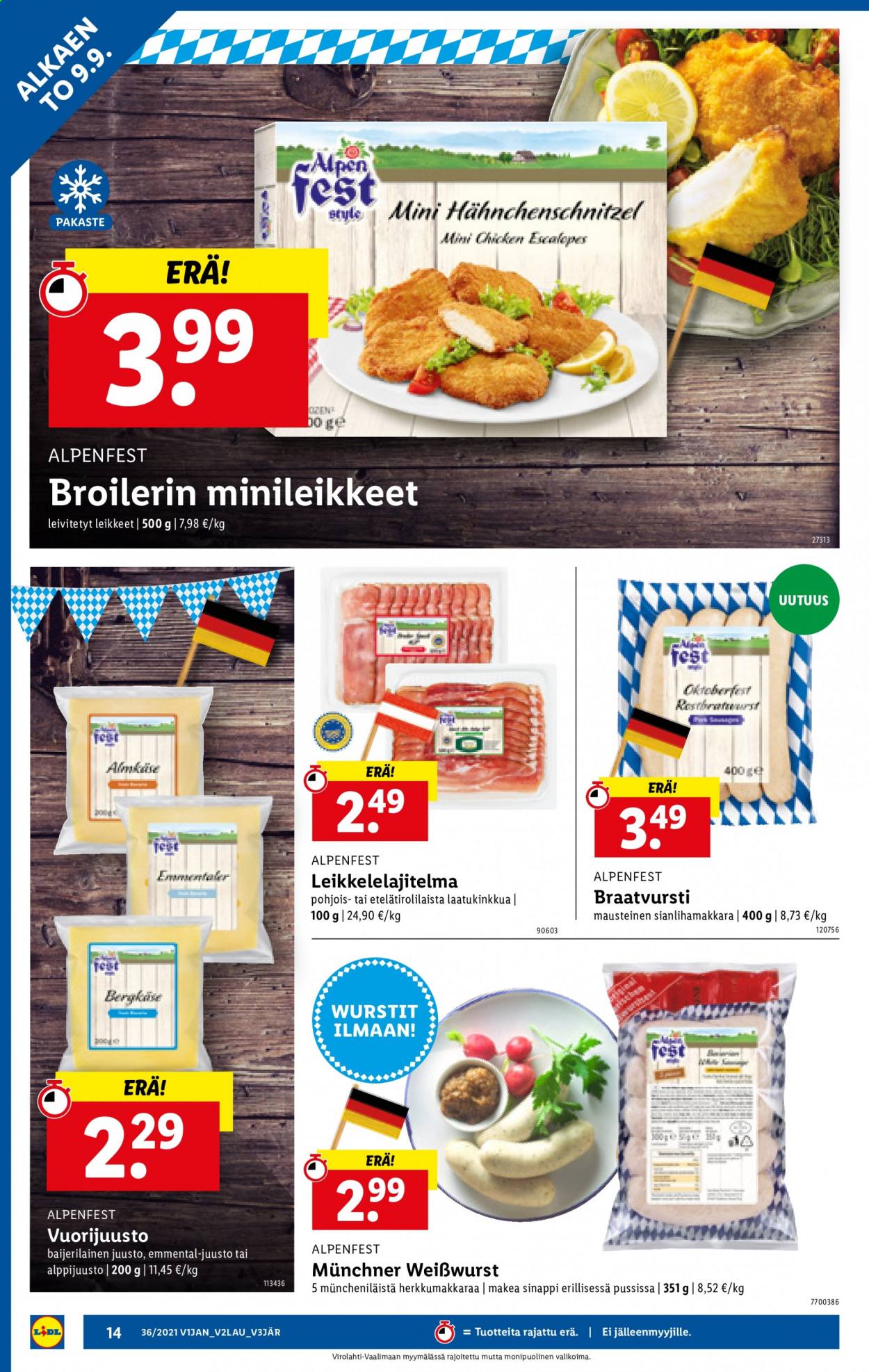 Lidl tarjoukset - 09.09.2021 - 15.09.2021. Sivu 14