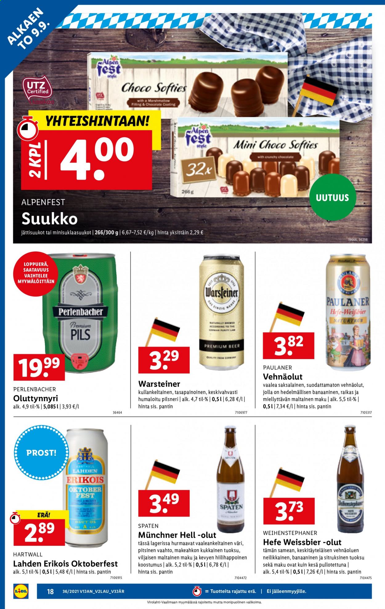 Lidl tarjoukset - 09.09.2021 - 15.09.2021. Sivu 18