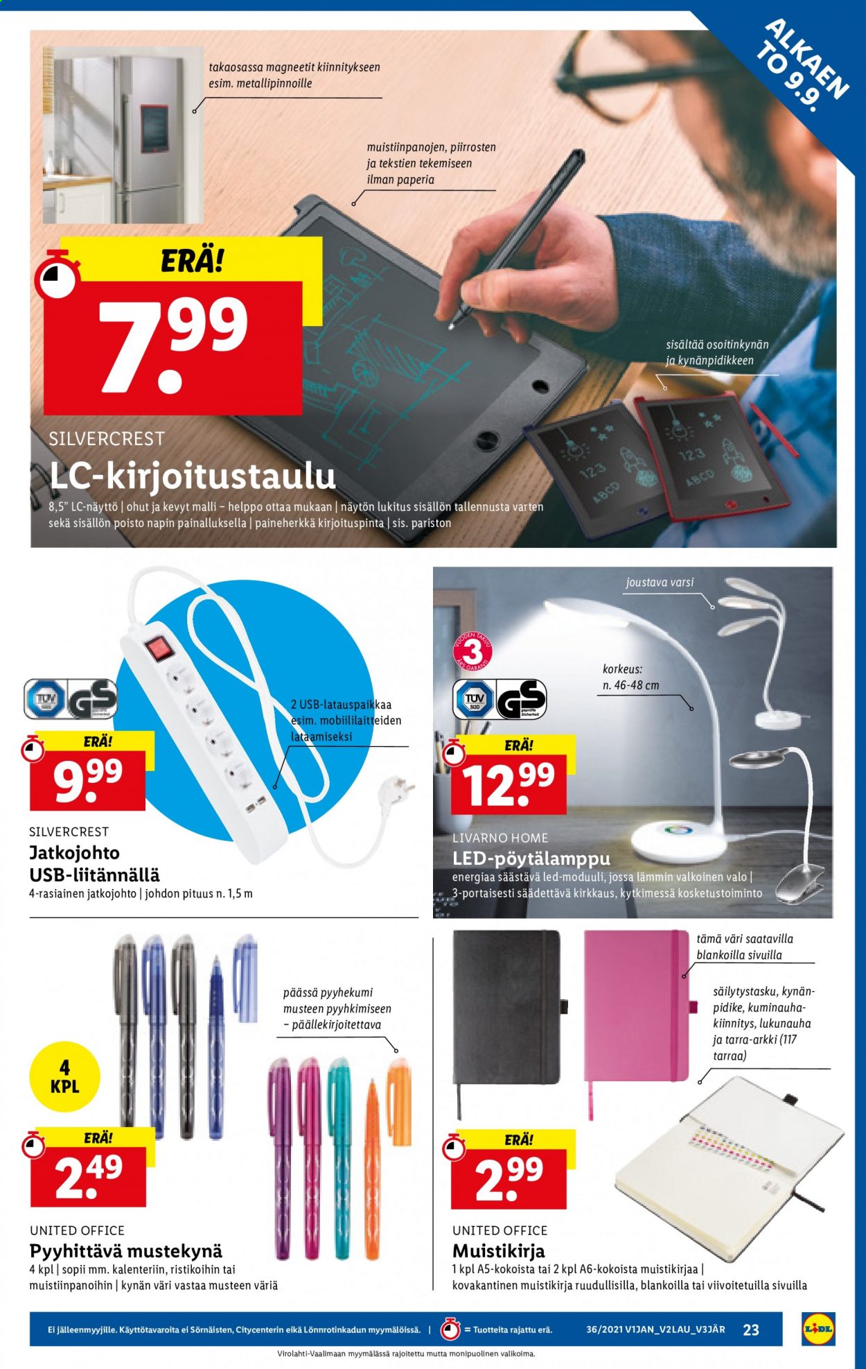 Lidl tarjoukset - 09.09.2021 - 15.09.2021. Sivu 21