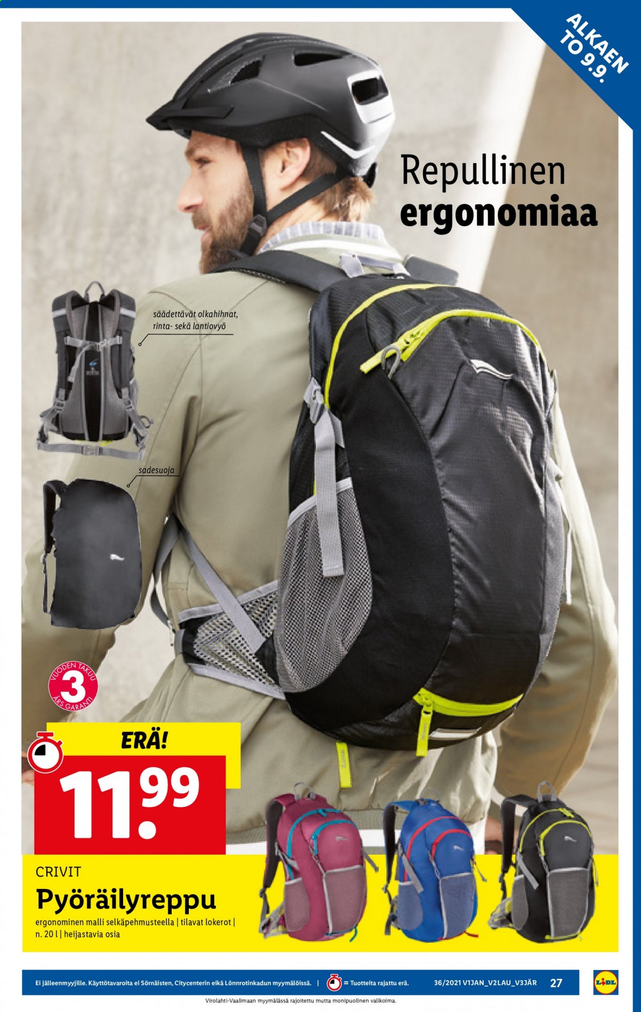 Lidl tarjoukset - 09.09.2021 - 15.09.2021. Sivu 25