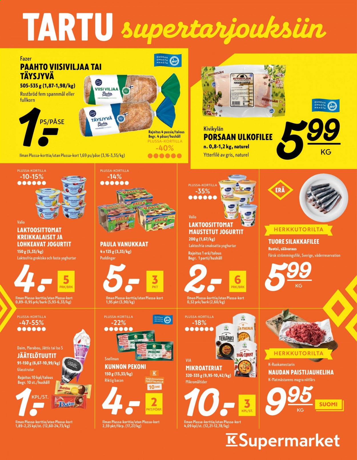 K-Supermarket tarjoukset - 06.09.2021 - 08.09.2021. Sivu 3