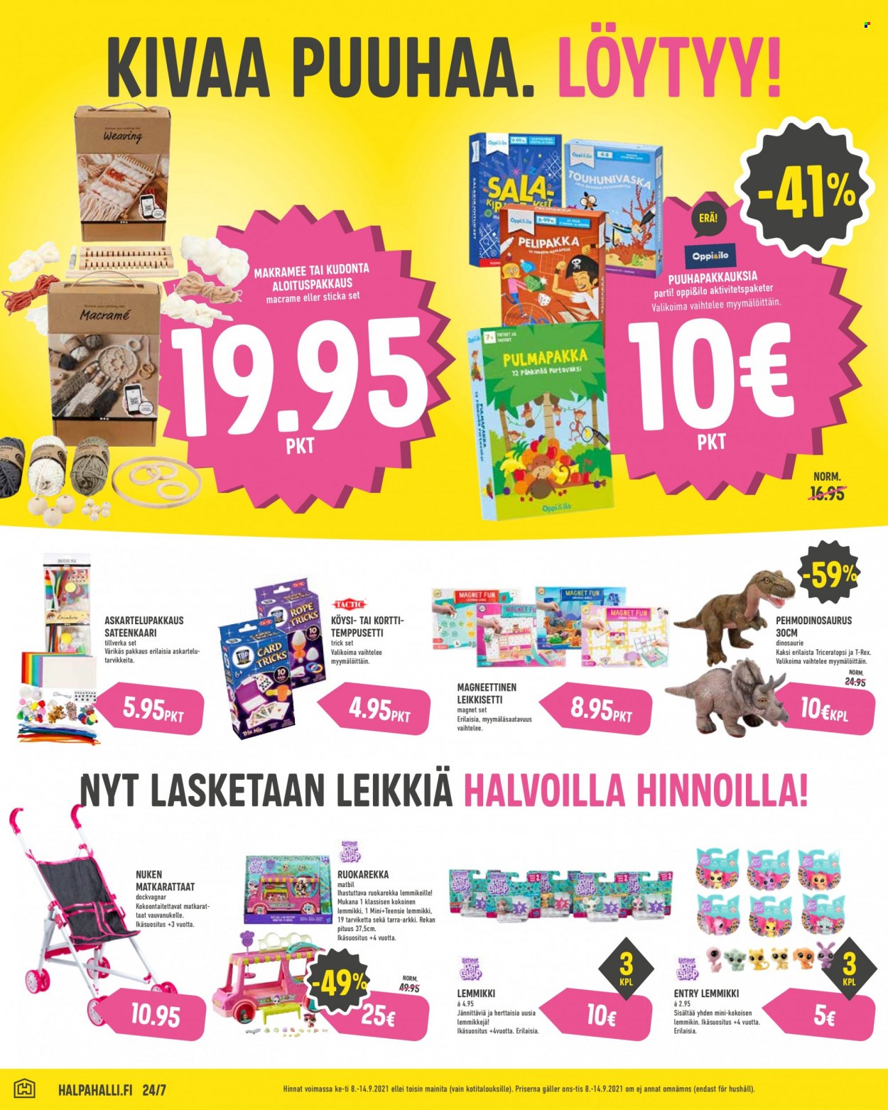 HalpaHalli tarjoukset - 08.09.2021 - 14.09.2021. Sivu 2