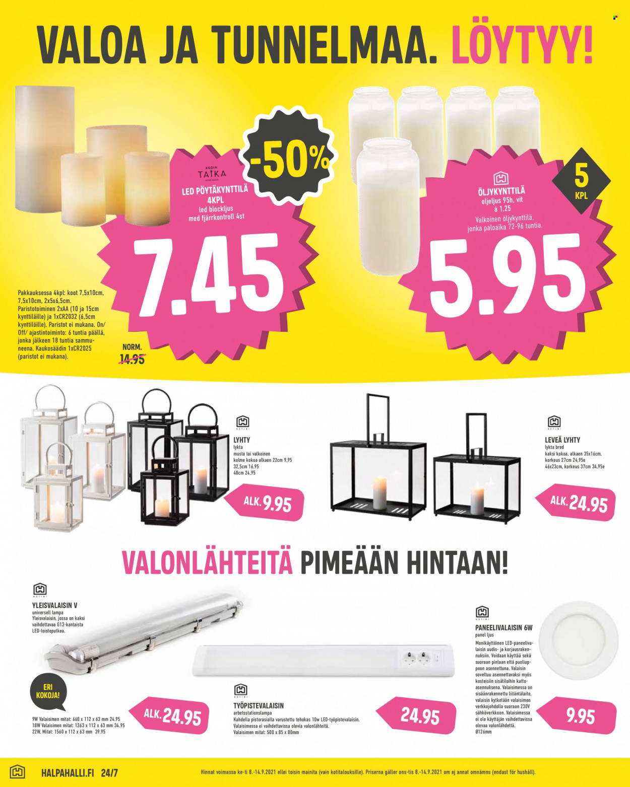 HalpaHalli tarjoukset - 08.09.2021 - 14.09.2021. Sivu 4