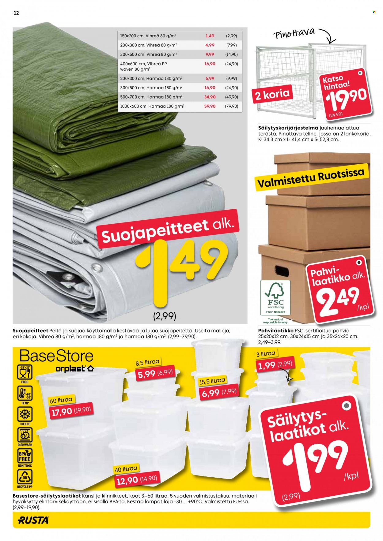 Rusta tarjoukset - 08.09.2021 - 14.09.2021. Sivu 12