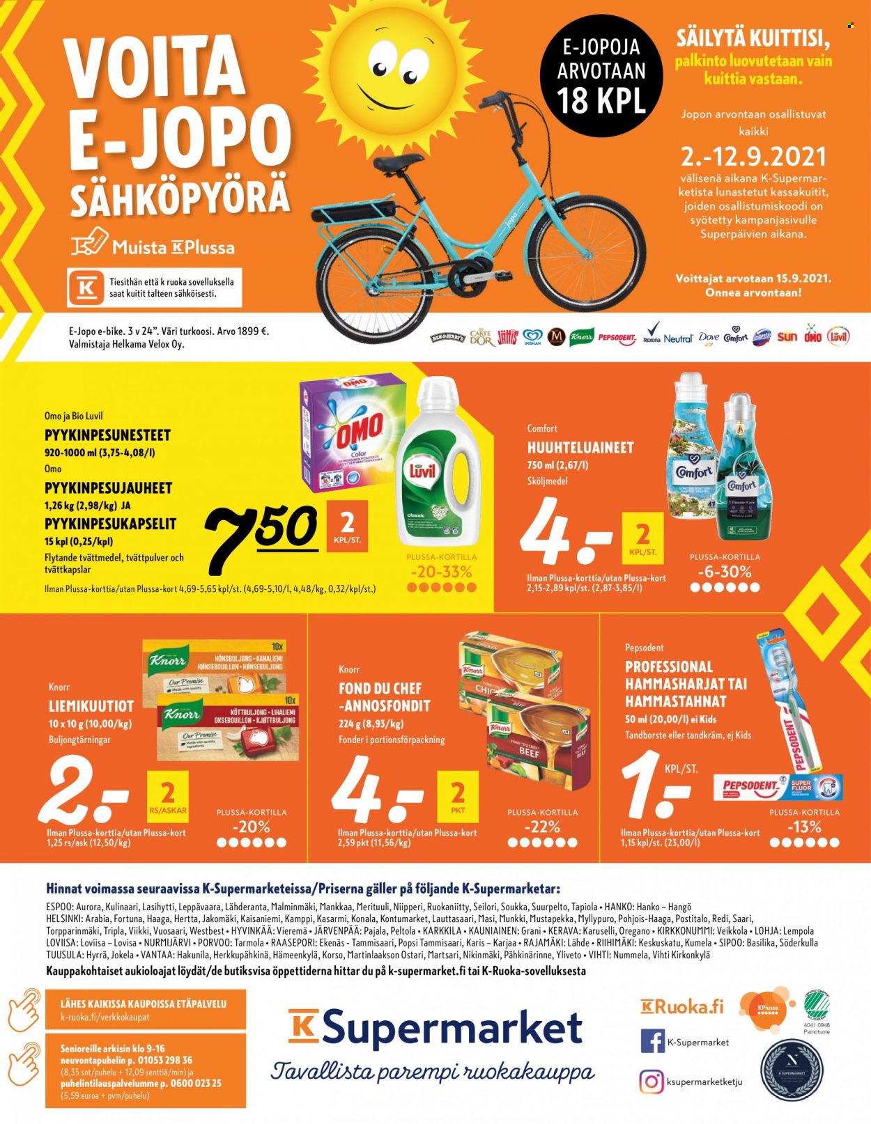 K-Supermarket tarjoukset - 09.09.2021 - 12.09.2021. Sivu 8