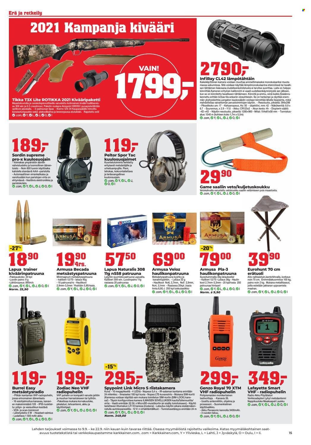Kärkkäinen tarjoukset - 09.09.2021 - 22.09.2021. Sivu 9