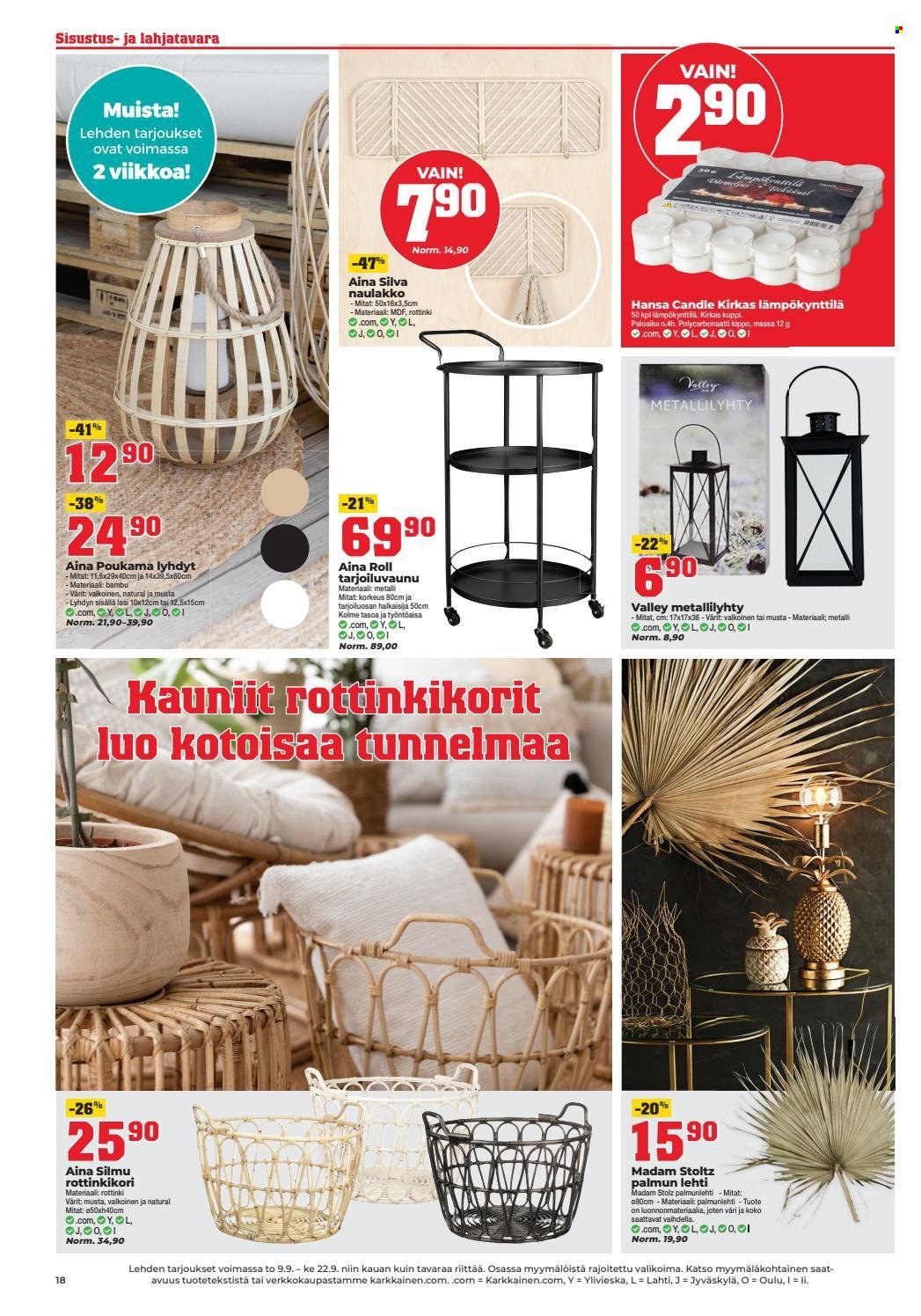 Kärkkäinen tarjoukset - 09.09.2021 - 22.09.2021. Sivu 12