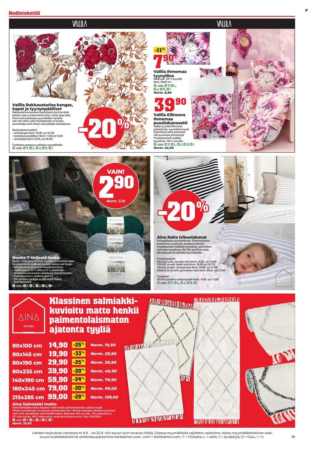 Kärkkäinen tarjoukset - 09.09.2021 - 22.09.2021. Sivu 13
