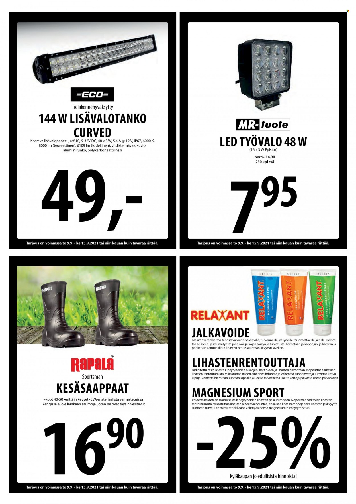 Tuuri tarjoukset - 09.09.2021 - 15.09.2021. Sivu 16