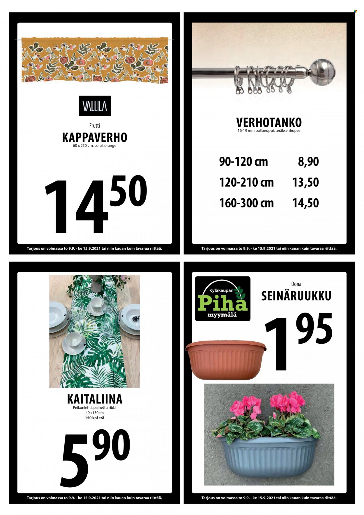 Tuuri tarjoukset - 09.09.2021 - 15.09.2021. Sivu 19