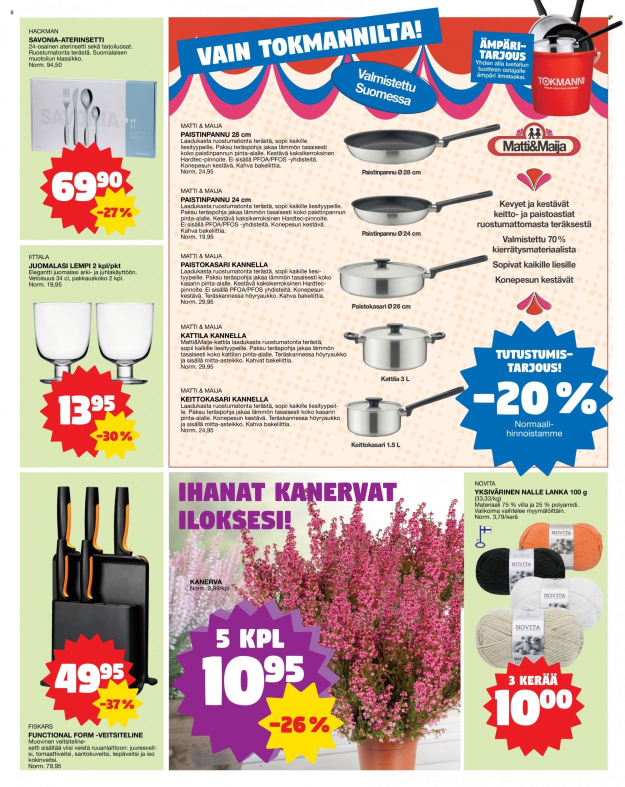 Tokmanni tarjoukset - 13.09.2021 - 19.09.2021. Sivu 8