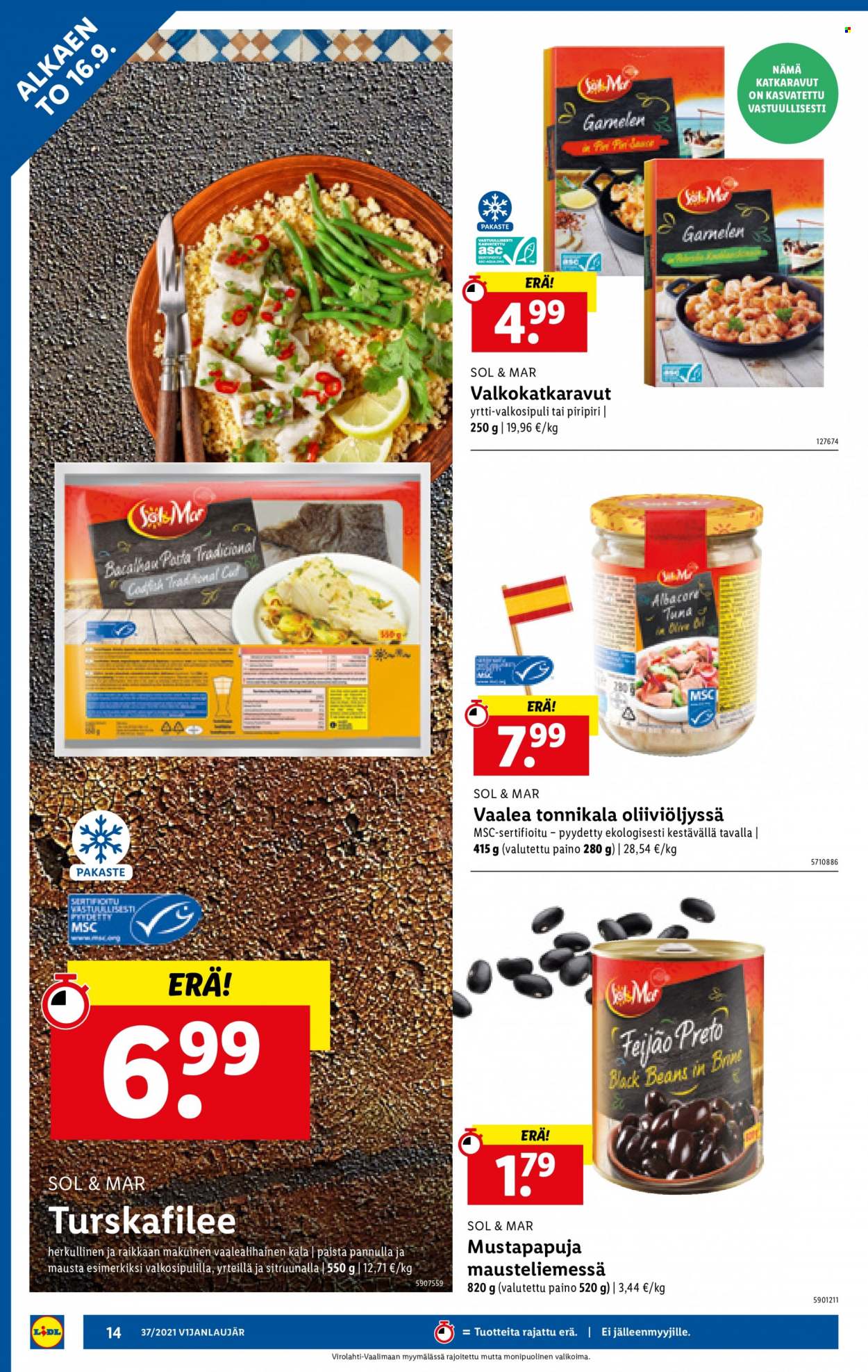 Lidl tarjoukset - 16.09.2021 - 22.09.2021. Sivu 14