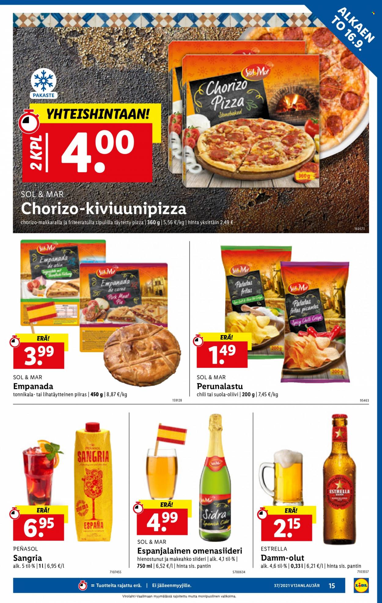 Lidl tarjoukset - 16.09.2021 - 22.09.2021. Sivu 15