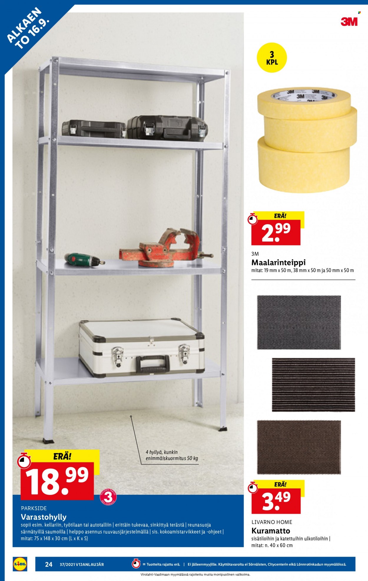 Lidl tarjoukset - 16.09.2021 - 22.09.2021. Sivu 24