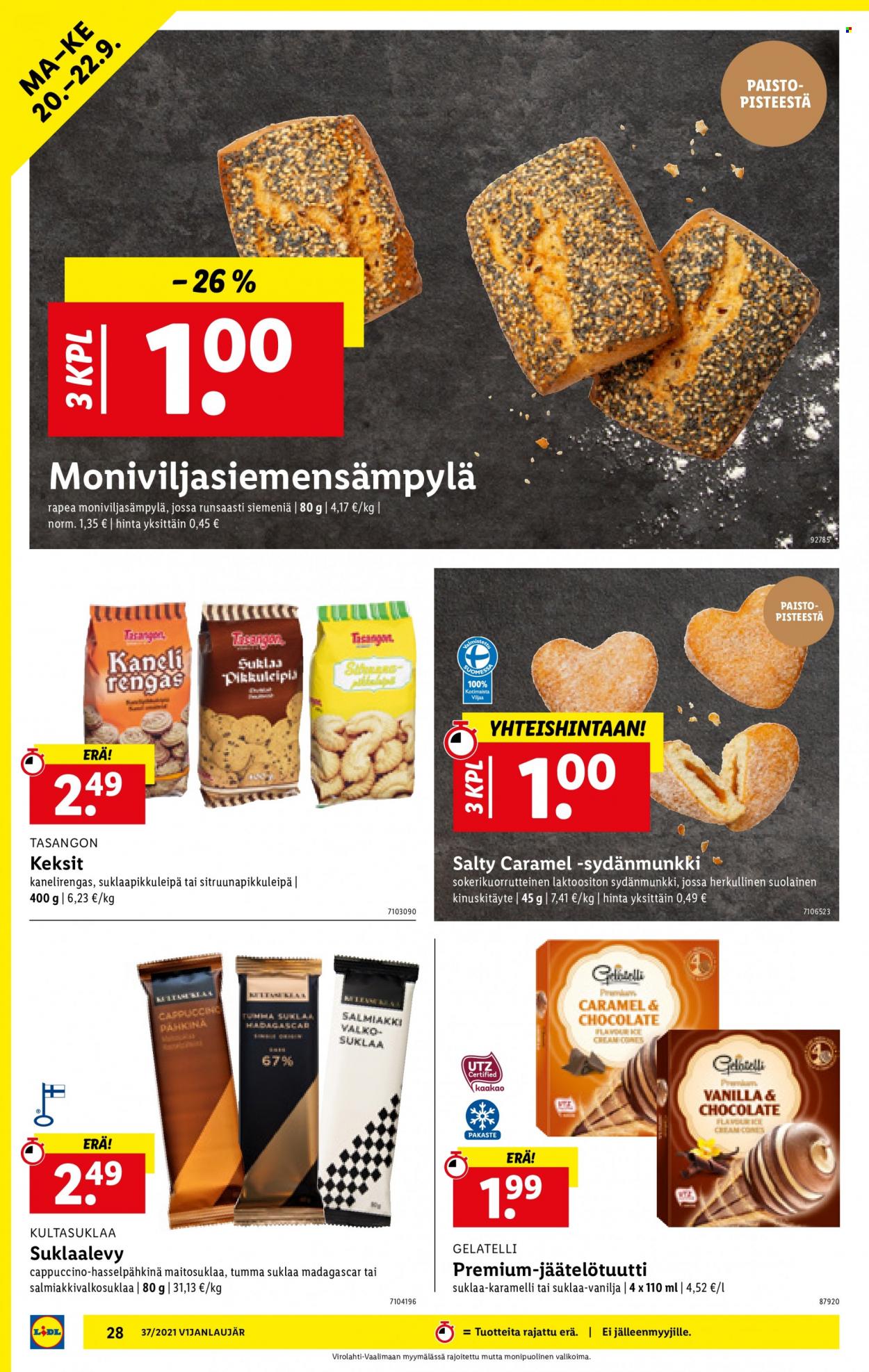 Lidl tarjoukset - 16.09.2021 - 22.09.2021. Sivu 28