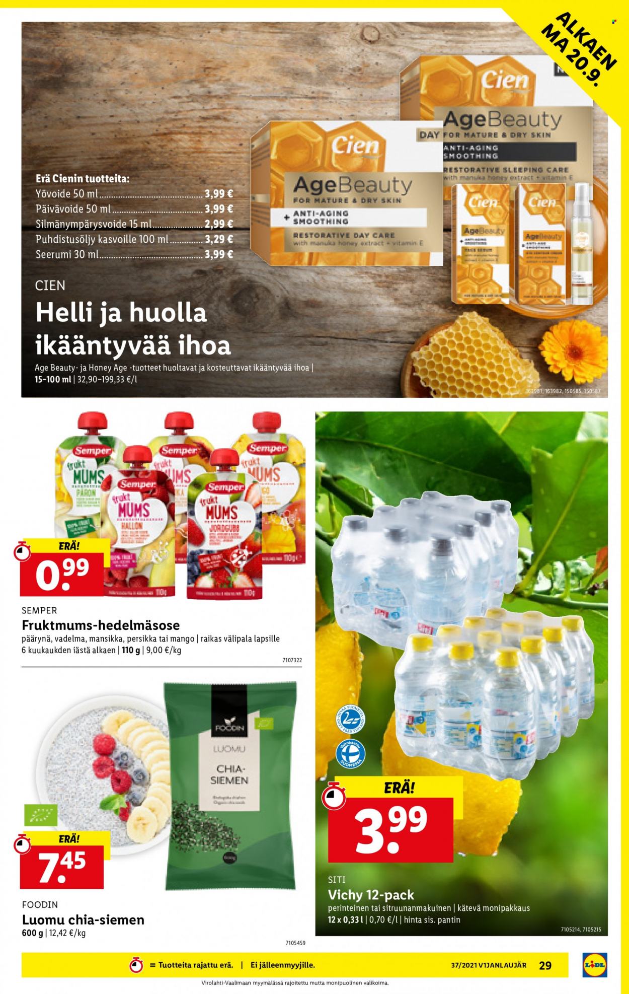 Lidl tarjoukset - 16.09.2021 - 22.09.2021. Sivu 29