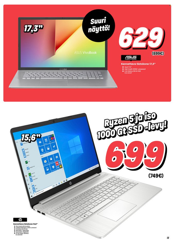 Veikon Kone tarjoukset - 13.09.2021 - 19.09.2021. Sivu 13