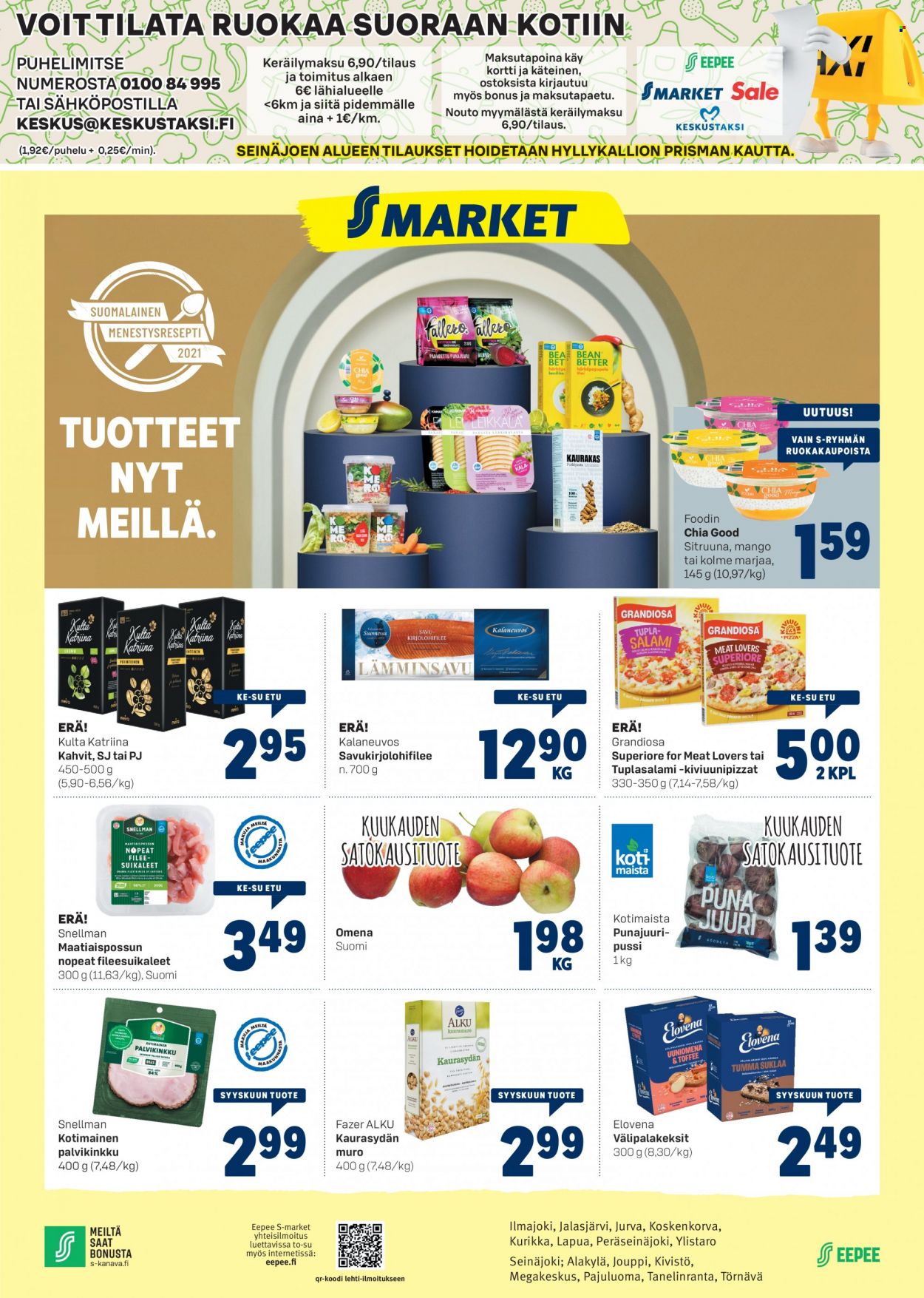 S-market tarjoukset - 15.09.2021 - 19.09.2021. Sivu 1