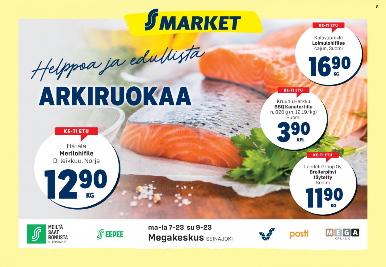 S-market tarjoukset. Sivu 1