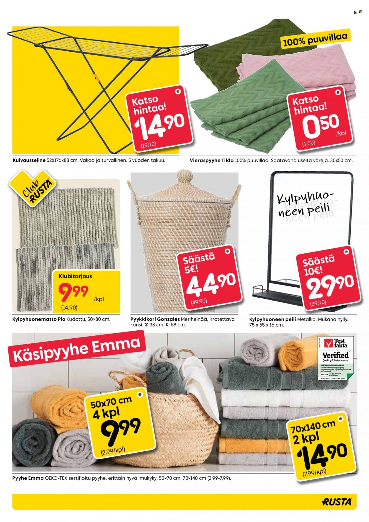 Rusta tarjoukset - 15.09.2021 - 21.09.2021. Sivu 5