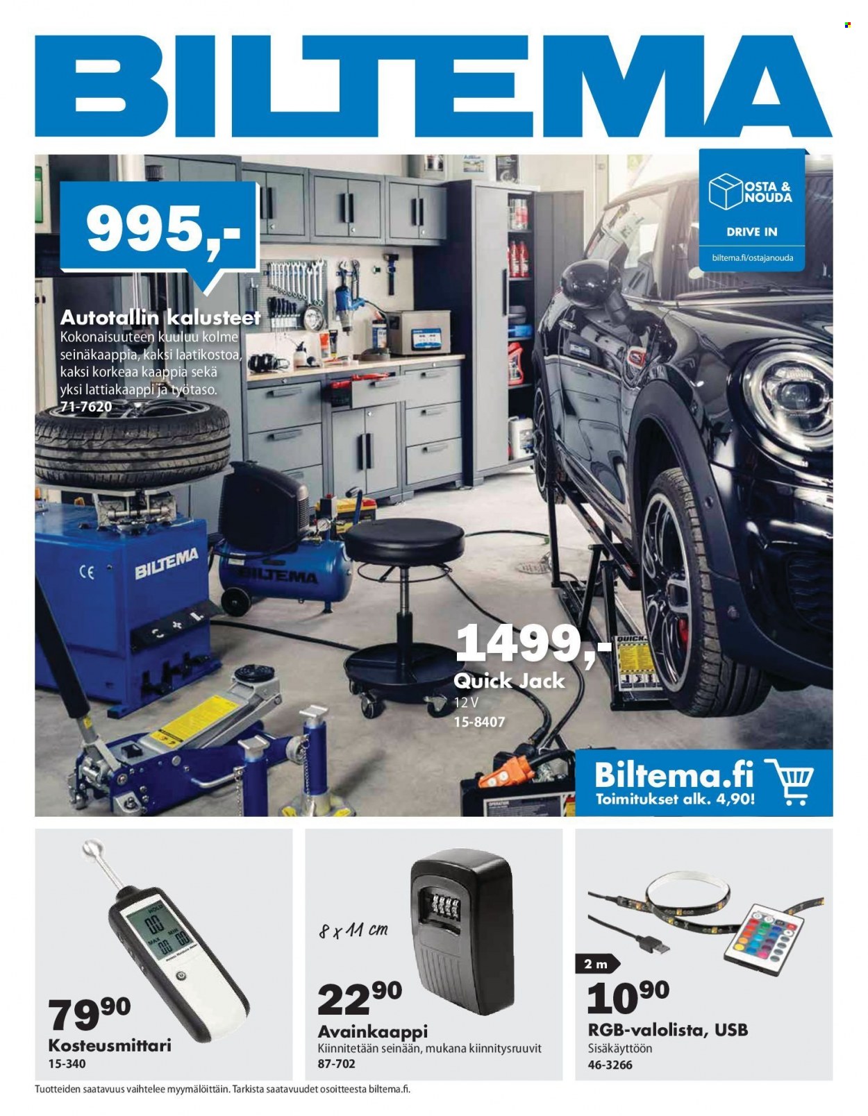 Biltema tarjoukset - 15.09.2021 - 19.09.2021. Sivu 1