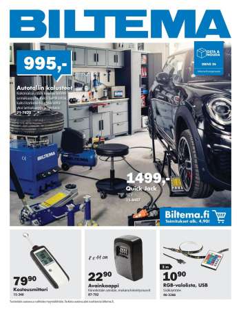 Biltema tarjoukset  - 15.09.2021 - 19.09.2021.
