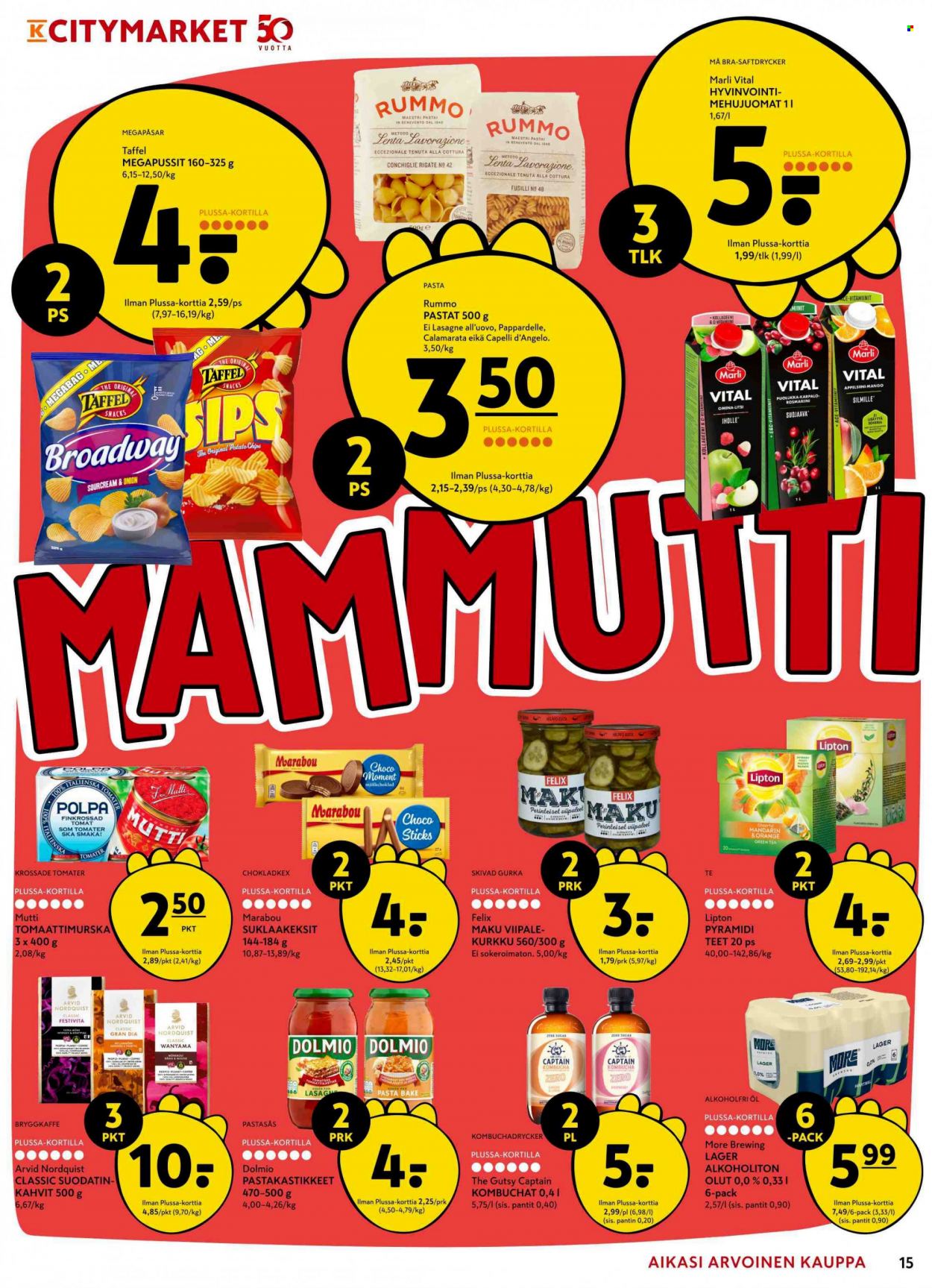 K-citymarket tarjoukset - 16.09.2021 - 26.09.2021. Sivu 15