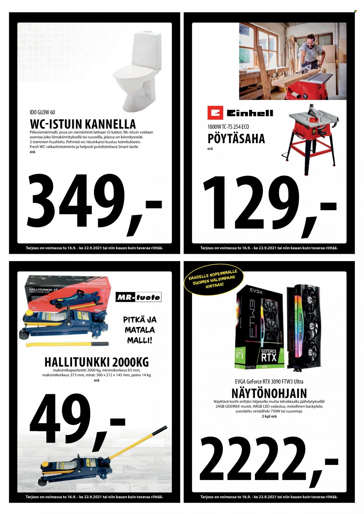 Tuuri tarjoukset - 16.09.2021 - 22.09.2021. Sivu 9