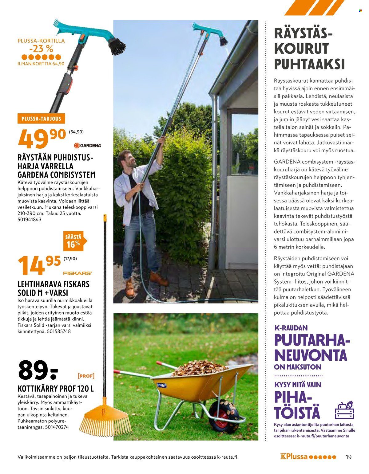 K-Rauta tarjoukset - 08.09.2021 - 21.09.2021. Sivu 19
