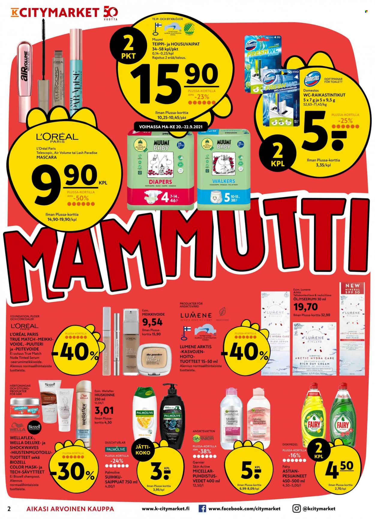 K-citymarket tarjoukset - 20.09.2021 - 26.09.2021. Sivu 2