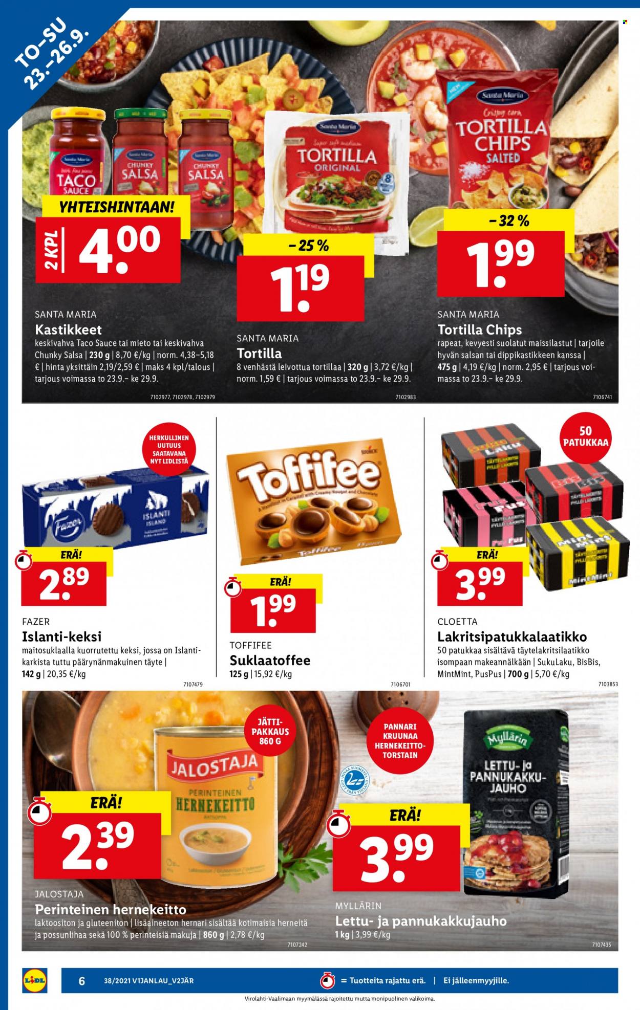 Lidl tarjoukset - 23.09.2021 - 29.09.2021. Sivu 6