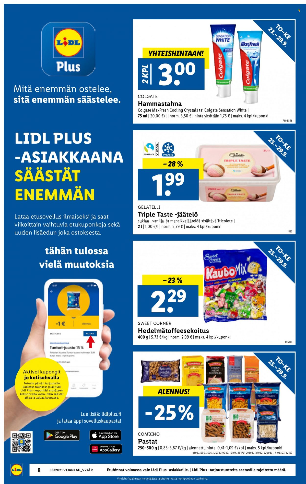Lidl tarjoukset - 23.09.2021 - 29.09.2021. Sivu 8