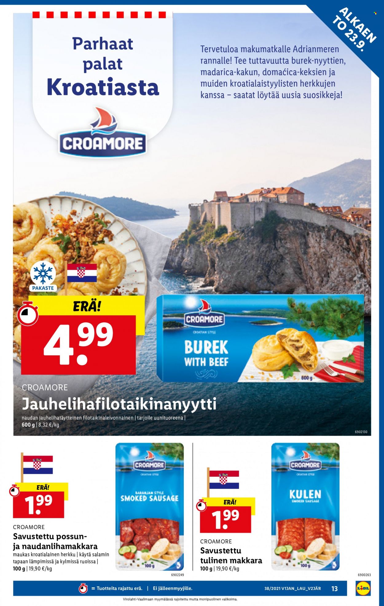 Lidl tarjoukset - 23.09.2021 - 29.09.2021. Sivu 13