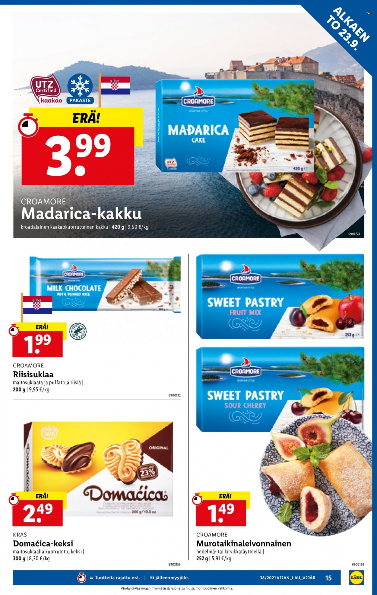 Lidl tarjoukset - 23.09.2021 - 29.09.2021. Sivu 15