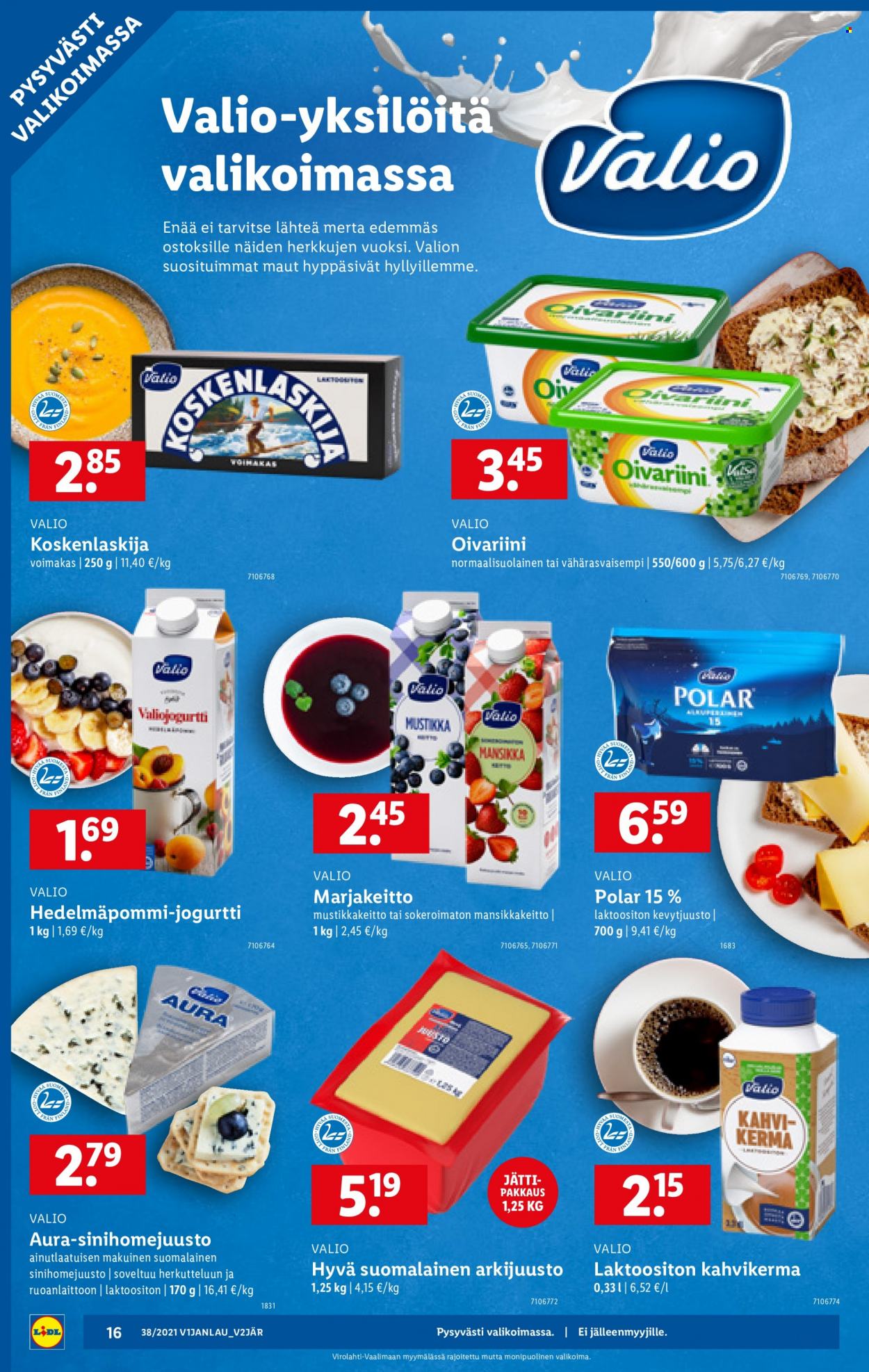 Lidl tarjoukset - 23.09.2021 - 29.09.2021. Sivu 16