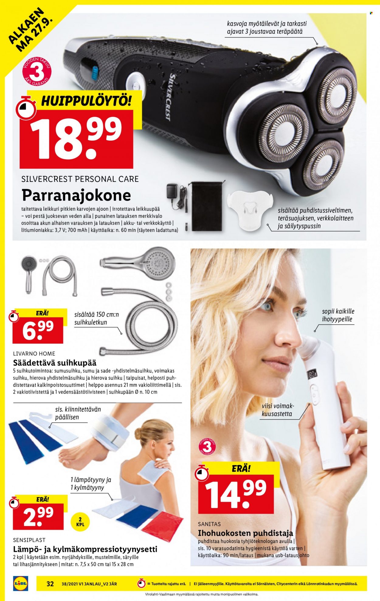 Lidl tarjoukset - 23.09.2021 - 29.09.2021. Sivu 32