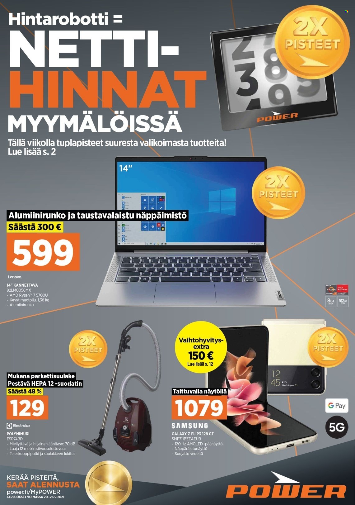 Power tarjoukset - 20.09.2021 - 26.09.2021. Sivu 1