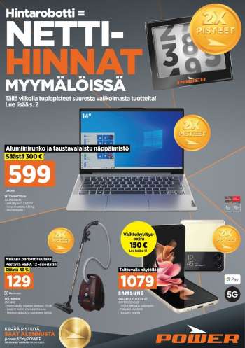 Power tarjoukset  - 20.09.2021 - 26.09.2021.