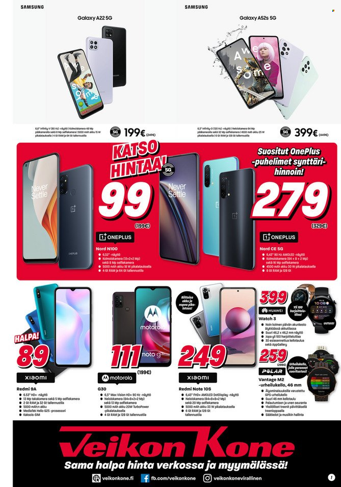 Veikon Kone tarjoukset - 20.09.2021 - 25.09.2021. Sivu 17