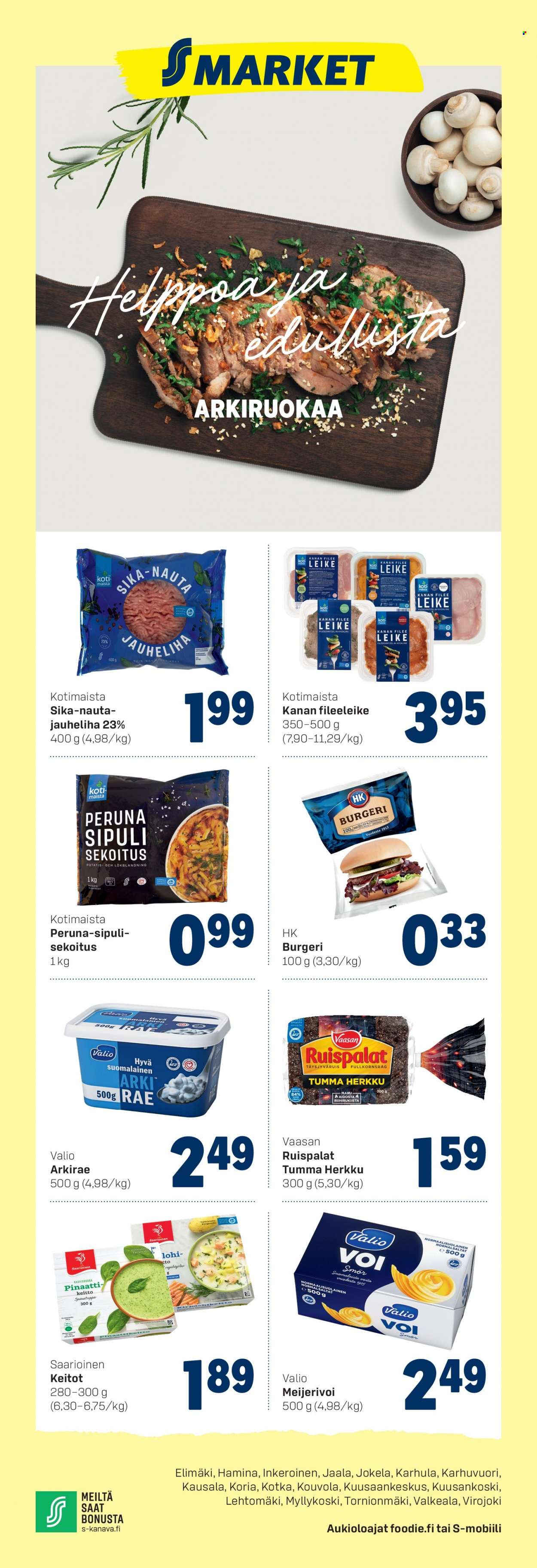 S-market tarjoukset - 22.09.2021 - 26.09.2021. Sivu 1