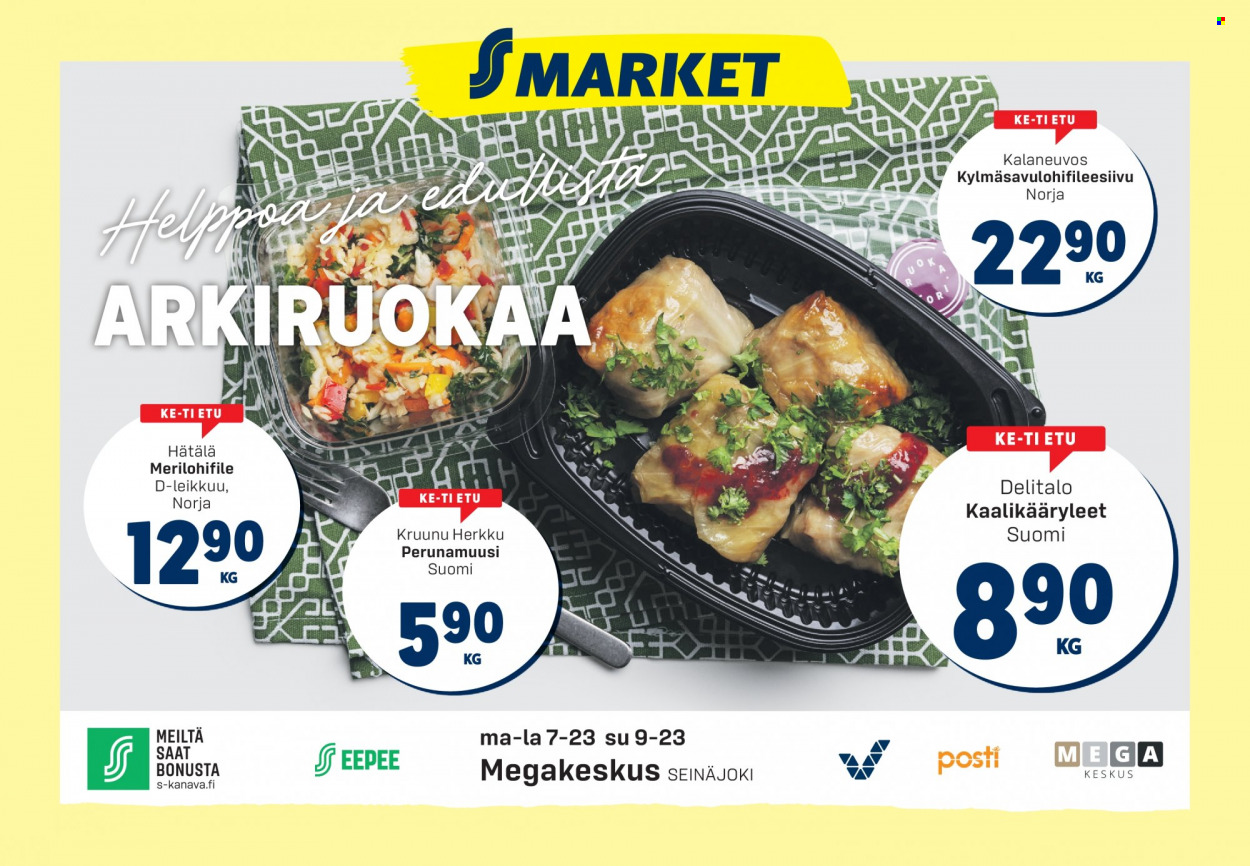 S-market tarjoukset - 22.09.2021 - 28.09.2021. Sivu 1