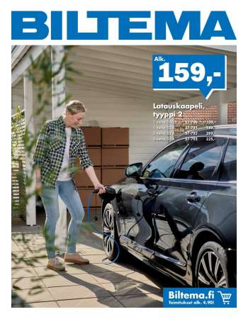 Biltema tarjoukset  - 22.09.2021 - 26.09.2021.