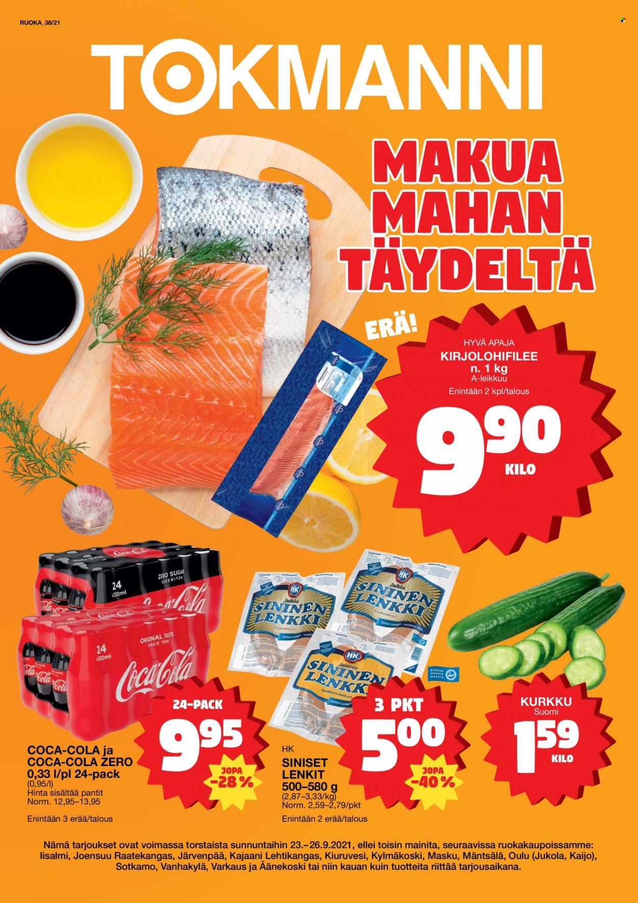 Tokmanni tarjoukset - 23.09.2021 - 26.09.2021. Sivu 1