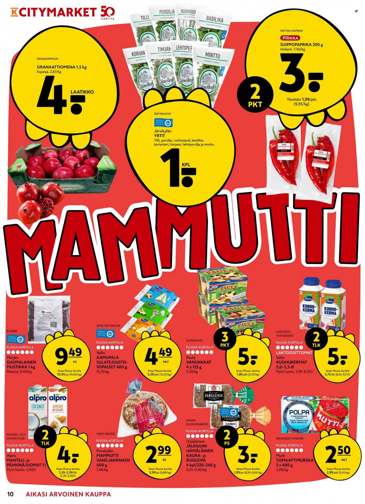 K-citymarket tarjoukset - 23.09.2021 - 26.09.2021. Sivu 10