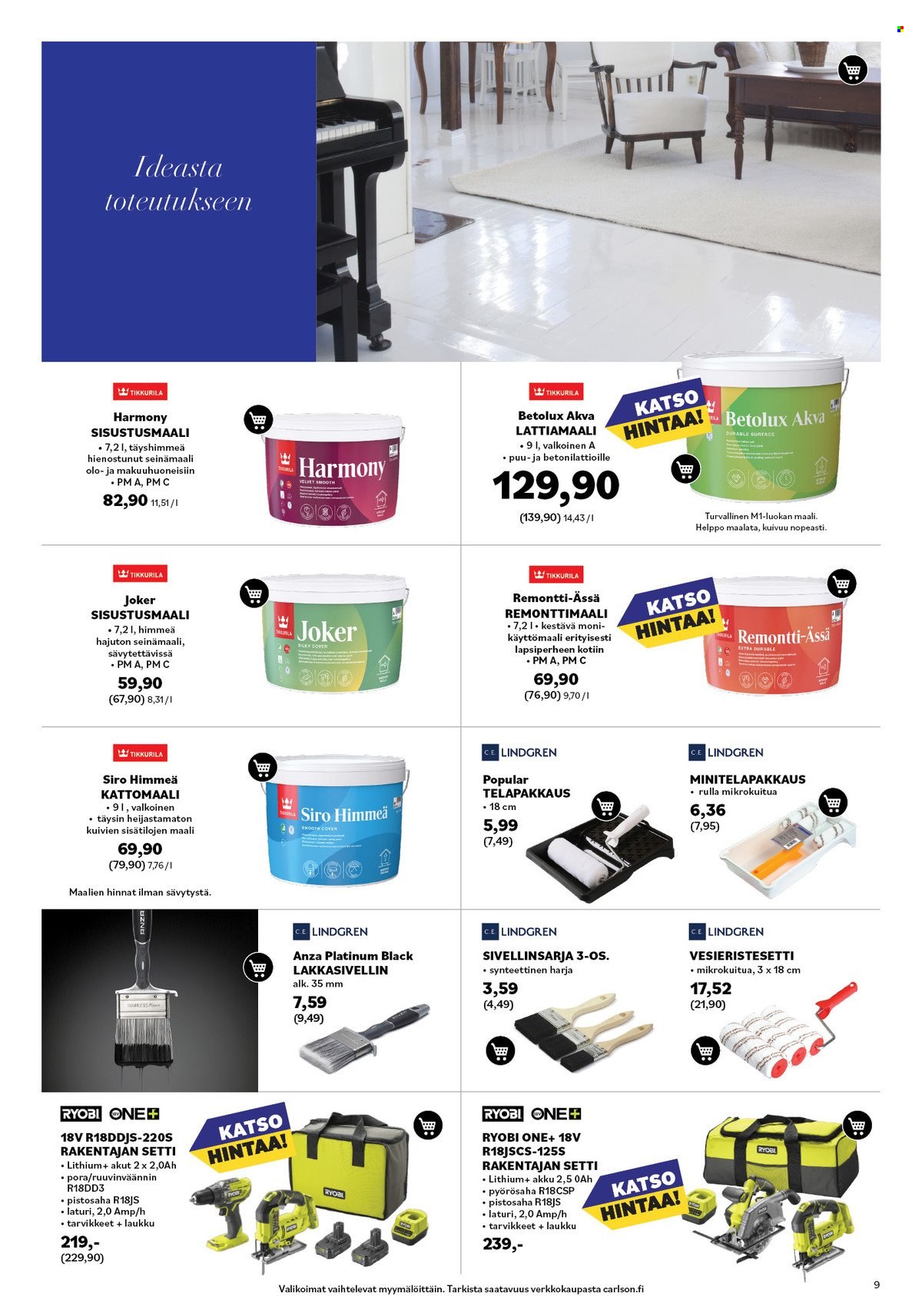 Carlson tarjoukset - 22.09.2021 - 10.10.2021. Sivu 9