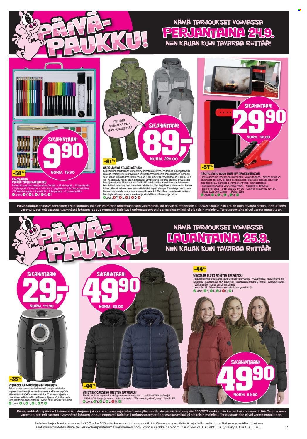Kärkkäinen tarjoukset - 23.09.2021 - 06.10.2021. Sivu 5