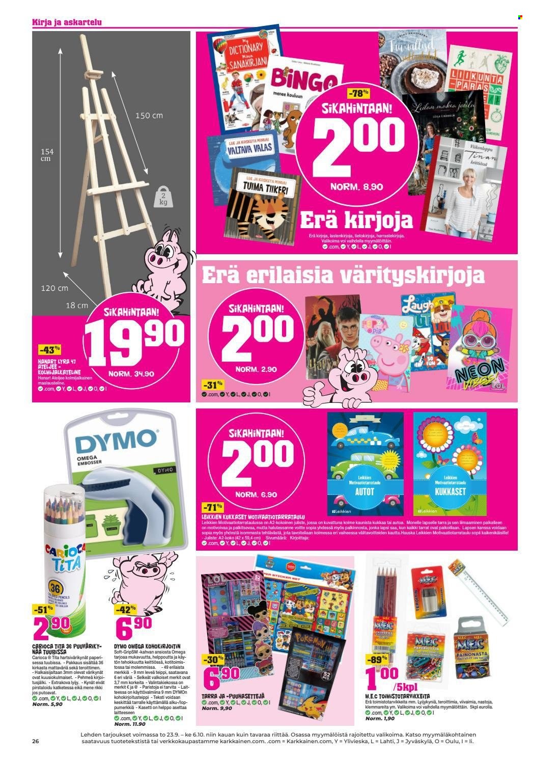 Kärkkäinen tarjoukset - 23.09.2021 - 06.10.2021. Sivu 18