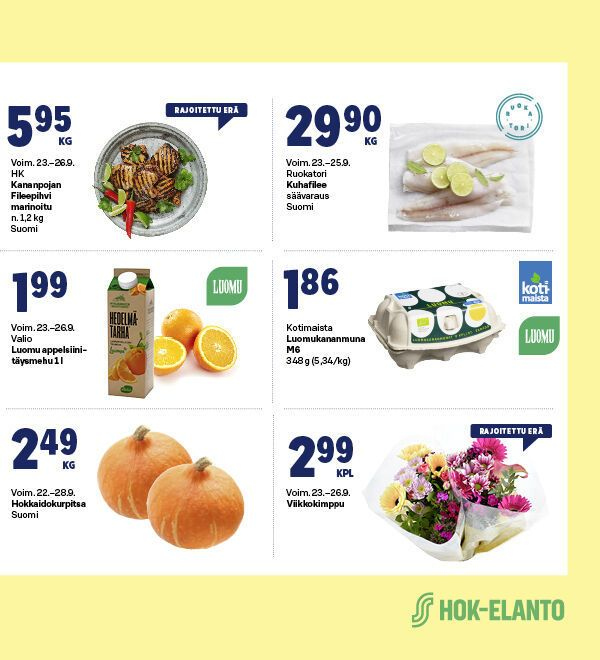 S-market tarjoukset - 23.09.2021 - 26.09.2021. Sivu 2