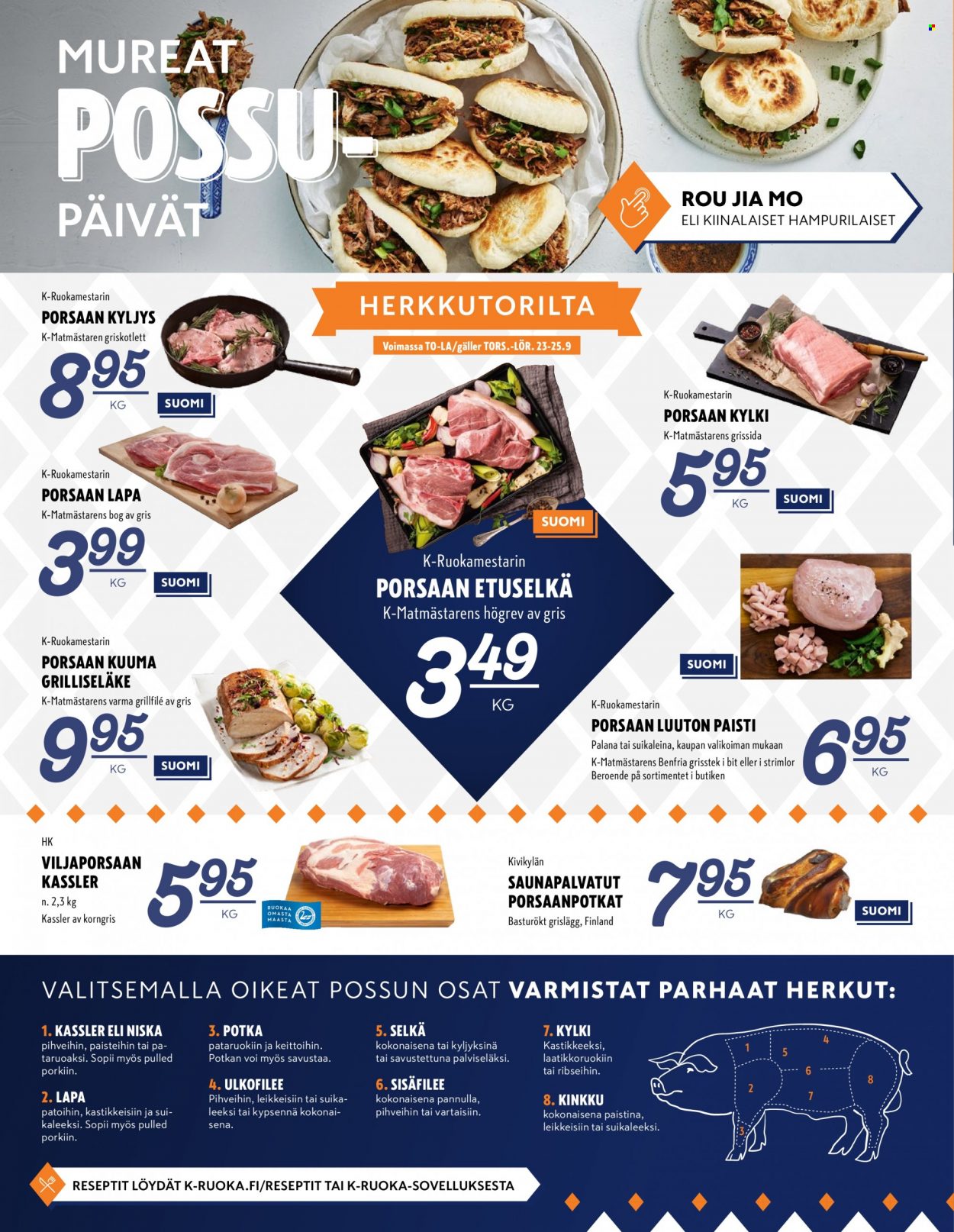 K-Supermarket tarjoukset - 23.09.2021 - 26.09.2021. Sivu 4